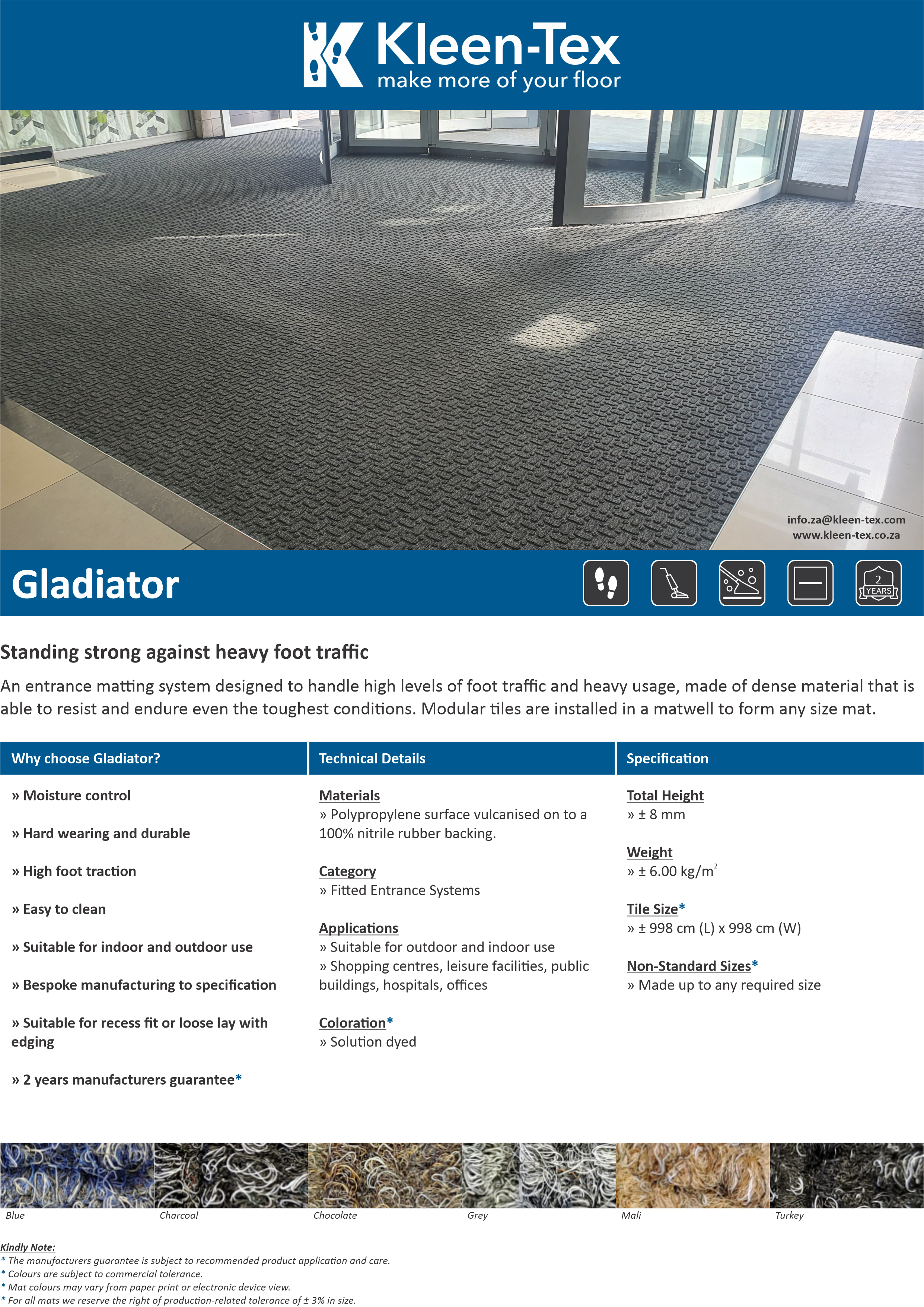 Kleen-Tex Make more of your floor ADDO Auto