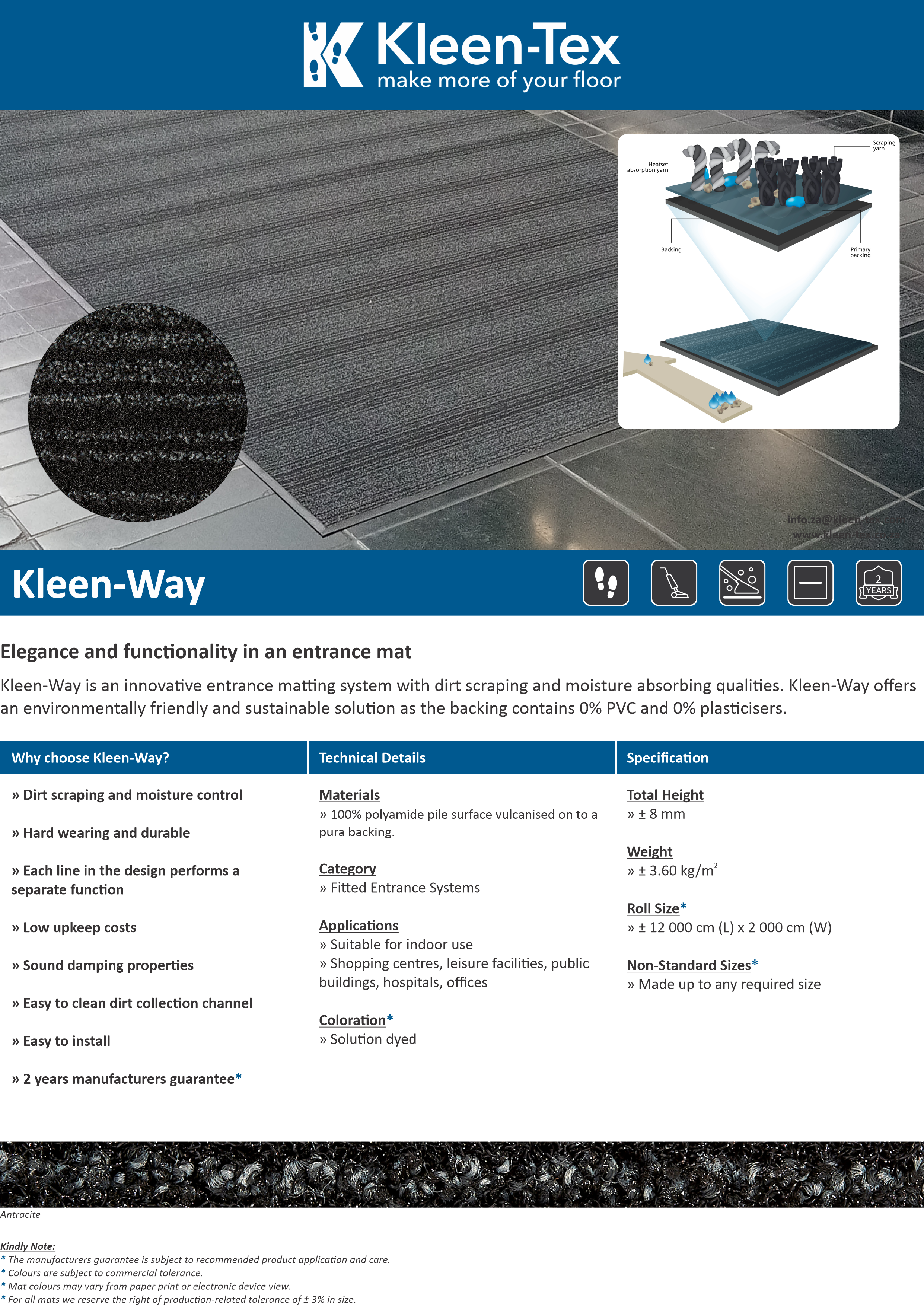 Kleen-Tex Make more of your floor ADDO Auto